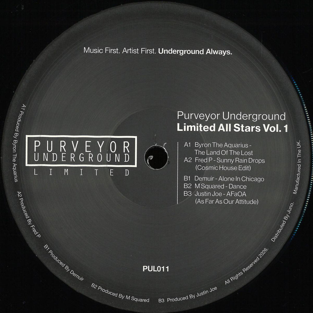 Various - Purveyor Underground Ltd. All Stars Vol. 1
