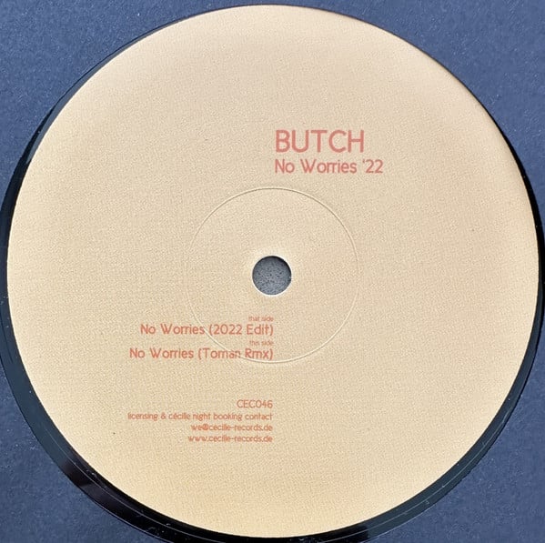 Butch - No Worries ‘22