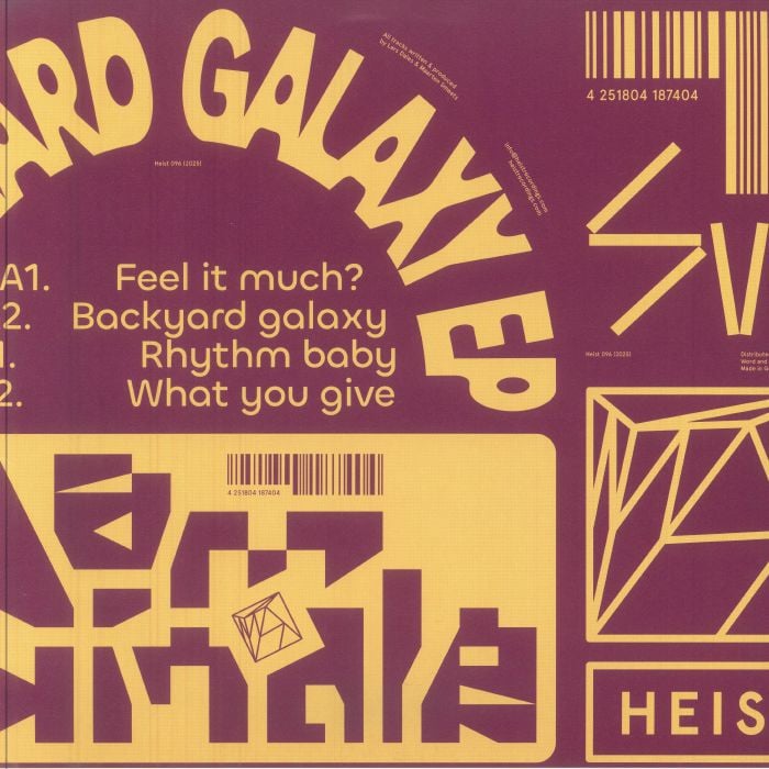 Dam Swindle - Backyard Galaxy EP