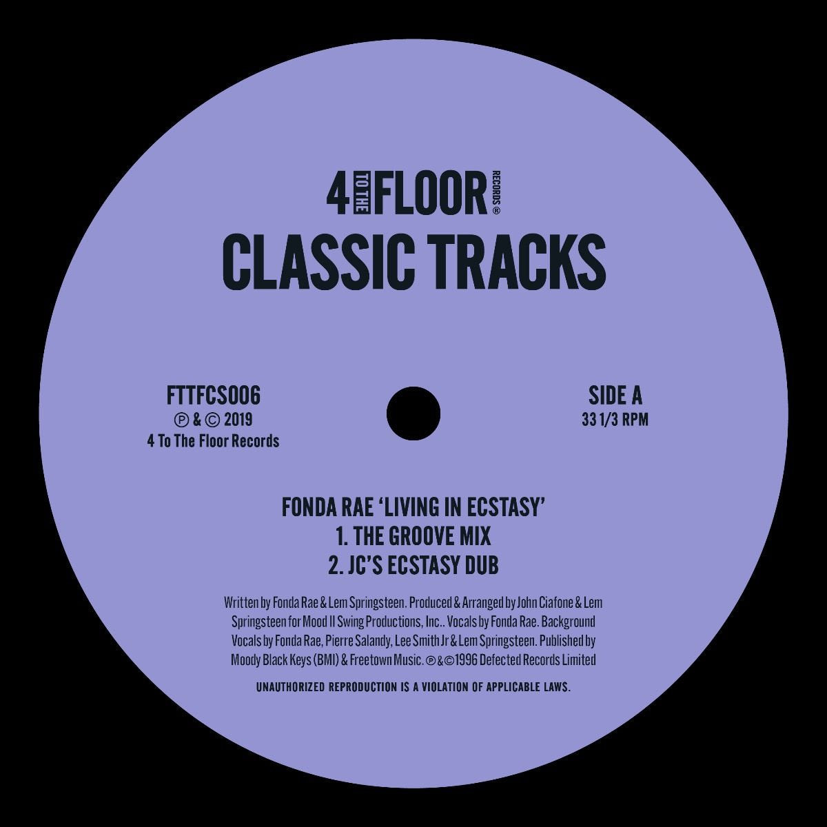 Fonda Rae, Jon Cutler, The Return - Classic Tracks Vol. 5