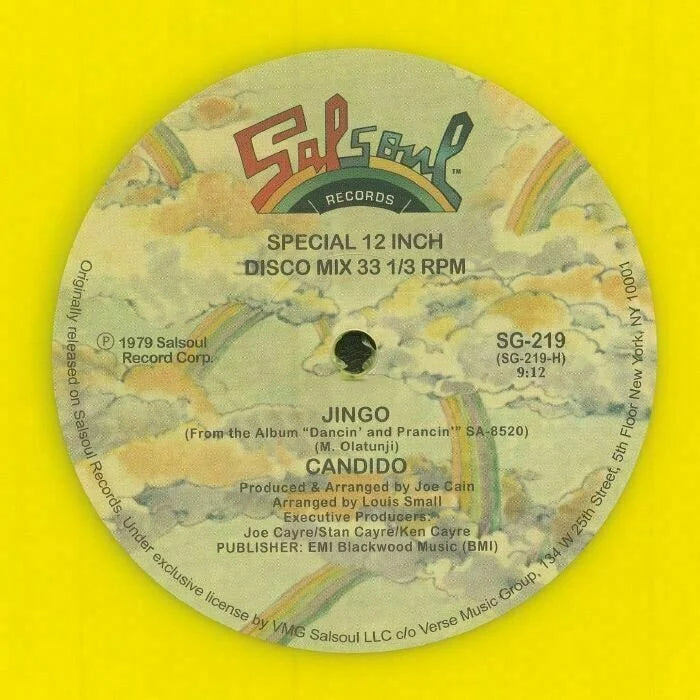 Candido - Jingo / Thousand Finger Man (Yellow Vinyl)