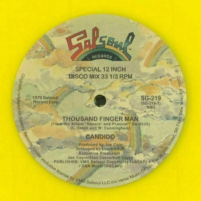 Candido - Jingo / Thousand Finger Man (Yellow Vinyl)