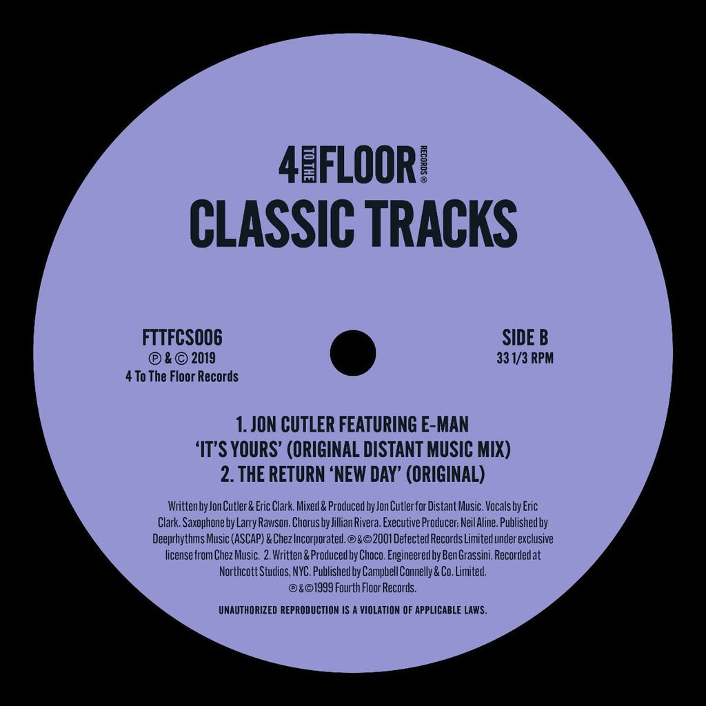 Fonda Rae, Jon Cutler, The Return - Classic Tracks Vol. 5