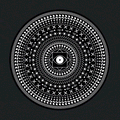Slipmat "Eye of Joule" - Doble Vista (Par, Negro)