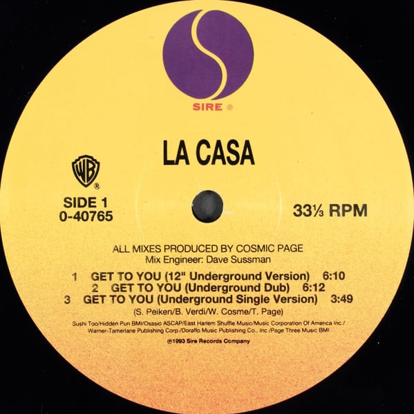 La Casa - Get To You