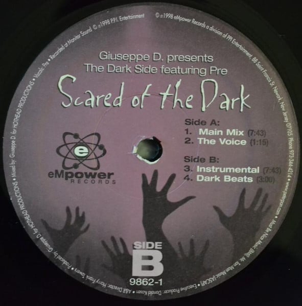 Giuseppe D Presents The Dark Side Featuring Pre - Scared Of The Dark