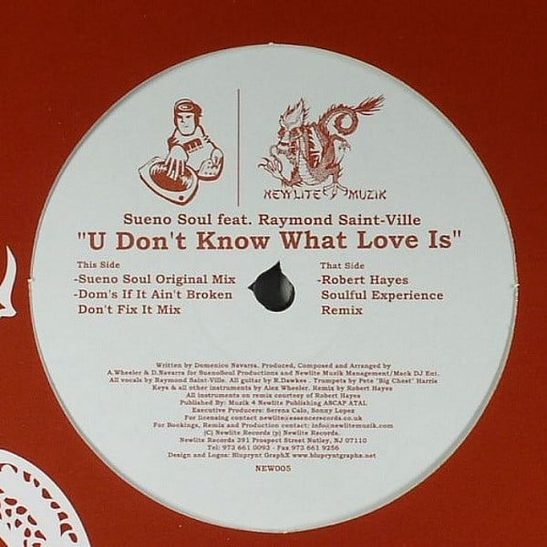 Sueno Soul Feat. Raymond Saint-Ville - U Don't Know What Love Is