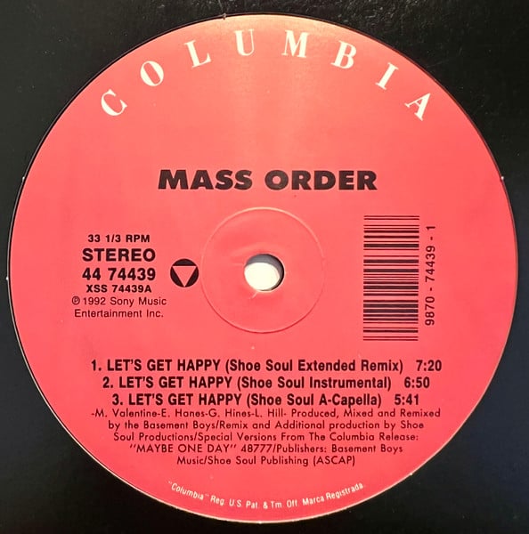 Mass Order - Let's Get Happy