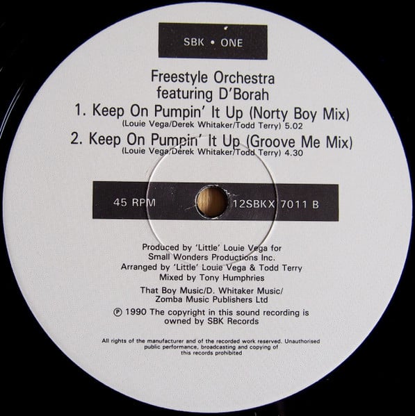 Freestyle Orchestra, D'Bora - Keep On Pumpin' It Up