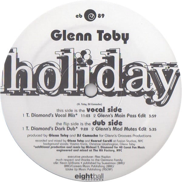 Glenn "Sweety G" Toby - Holiday - The T. Diamond Mixes