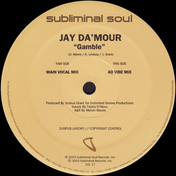 Jay Da'mour - Gamble