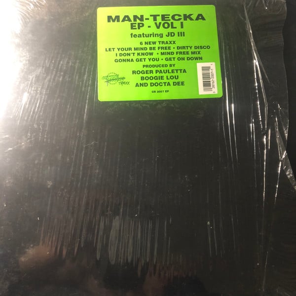 Man-Tecka Featuring JD III - Man-Tecka EP Vol 1