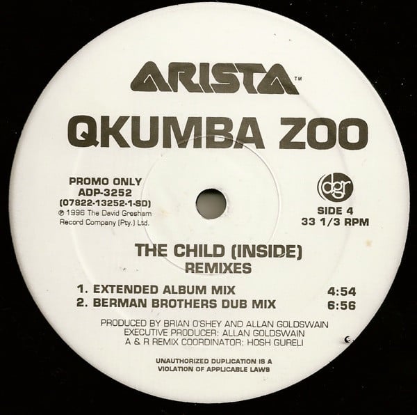 Qkumba Zoo - The Child (Inside) (Remixes)