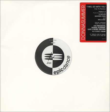 Donna Summer - I Will Go With You (Con Te Partiró) (Promo #2)