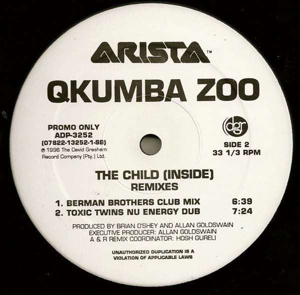 Qkumba Zoo - The Child (Inside) (Remixes)