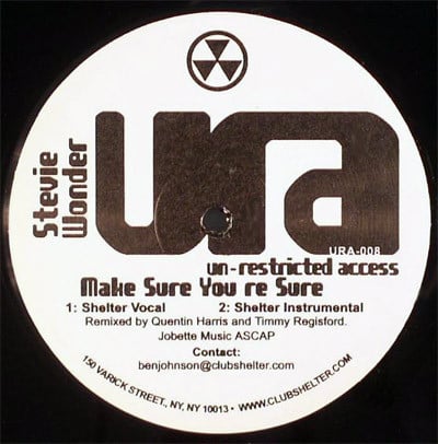 Stevie Wonder – Make Sure You're Sure