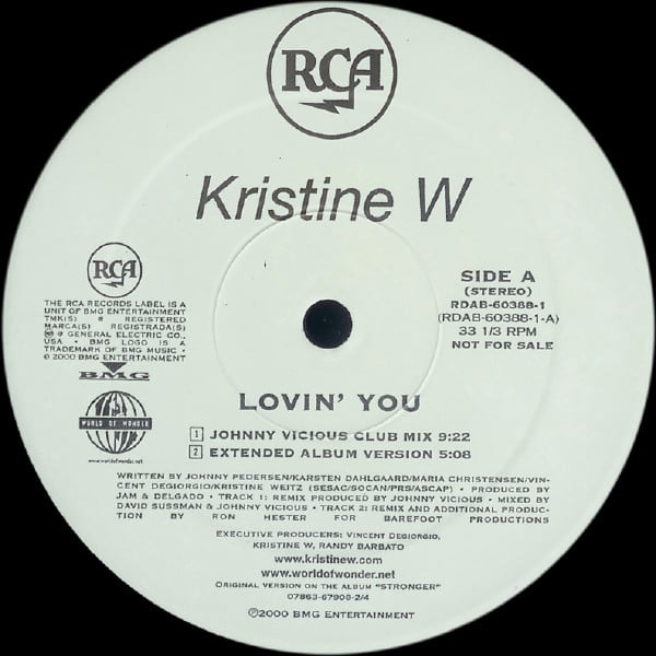 Kristine W - Lovin' You (Disk 1 Of 2)