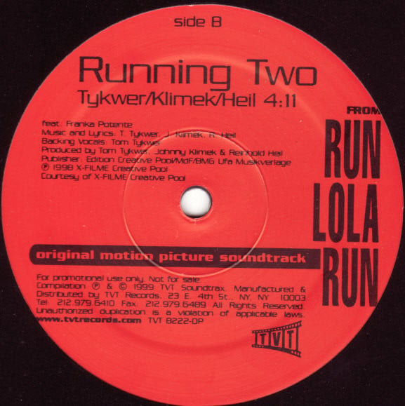 Franka Potente / Tom Tykwer / Johnny Klimek / Reinhold Heil - Believe / Running Two (From Run Lola Run Original Motion Picture Soundtrack)