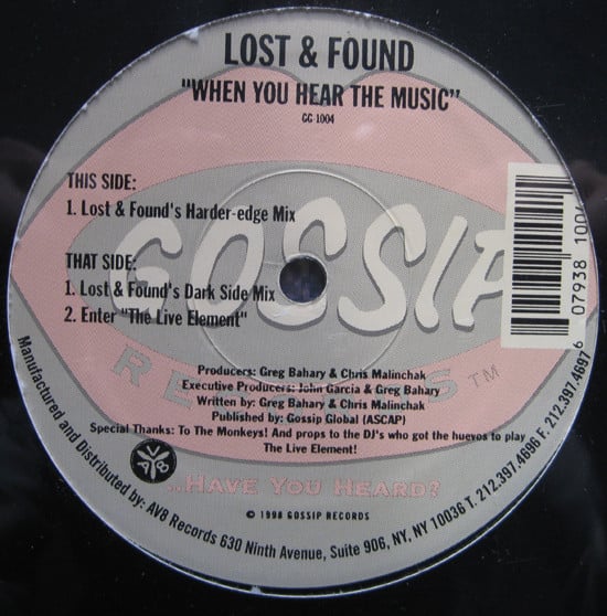 Lost &amp; Found - When You Hear The Music
