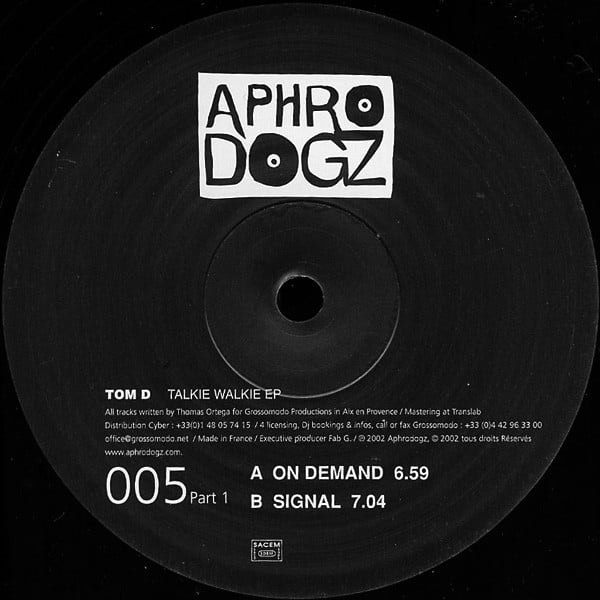 Tom D - Talkie Walkie EP (Part 1)