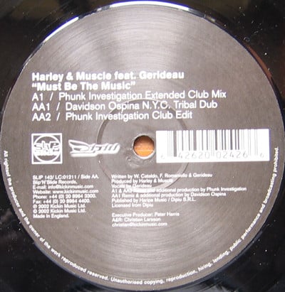 Harley & Muscle Feat. Gerideau - Must Be The Music