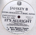 Jahkey B Featuring Lydia Rhodes & Craig Alyas - It's Allright