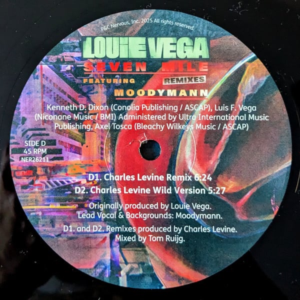 Louie Vega, Moodymann - Seven Mile (Remixes)