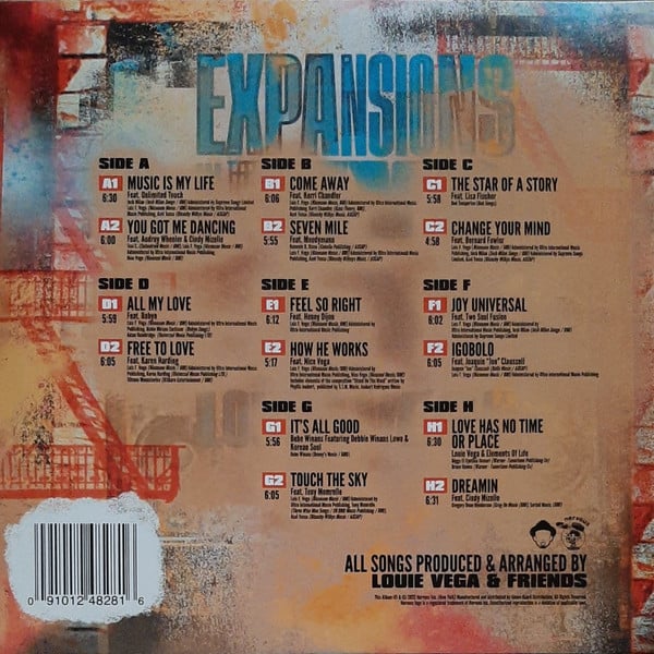 Louie Vega - Expansions In The NYC (4 LP)