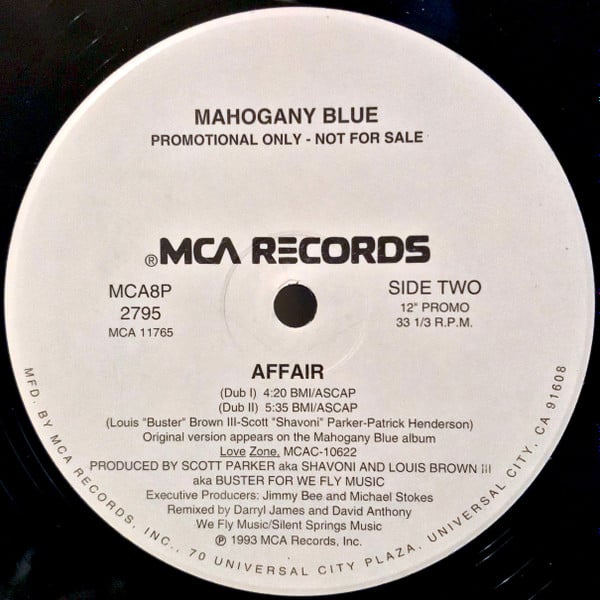 Mahogany Blue - Affair