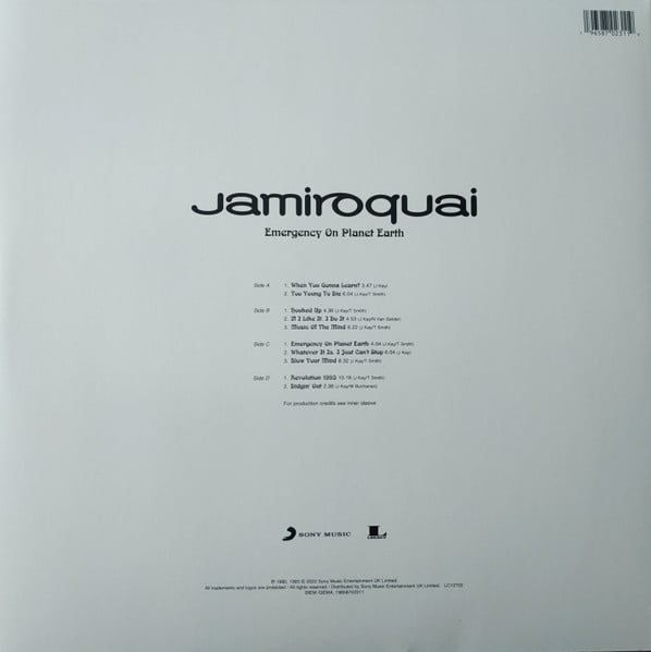 Jamiroquai – Emergency On Planet Earth [2x Vinyl, Special Edition, Clear, 180g, 30th Anniversary]