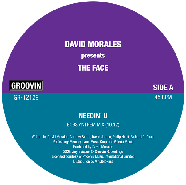 David Morales Presents The Face - Needin' U