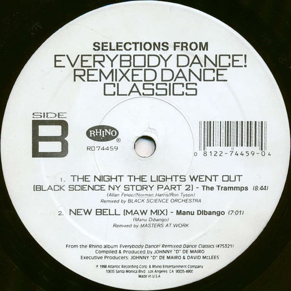 Various - Selections From Everybody Dance! Remixed Dance Classics