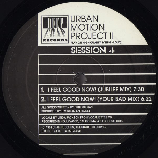 The Urban Motion Project – Holiday / I Feel Good Now!