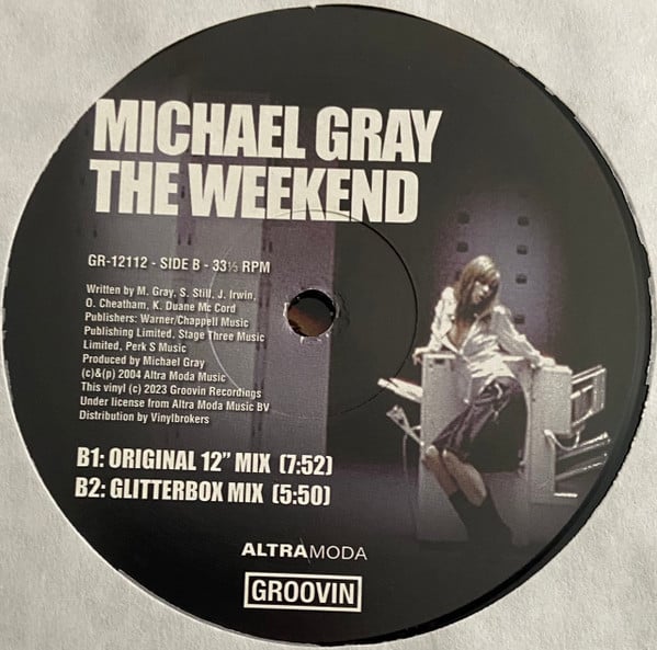 Michael Gray - The Weekend (Blue Vinyl)