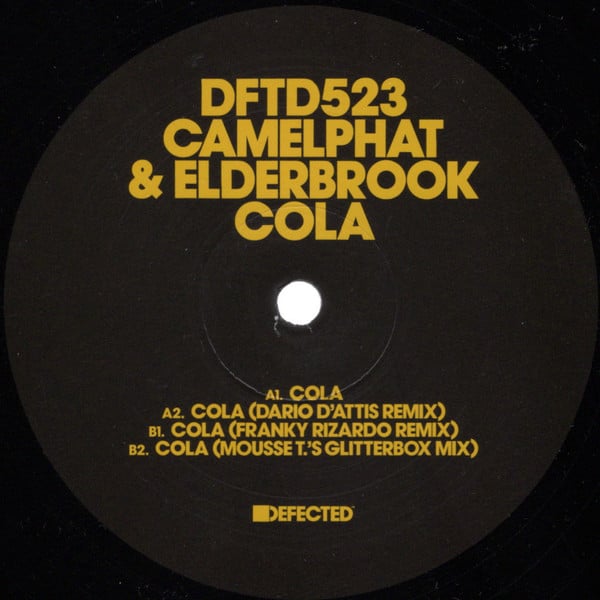 Camelphat & Elderbrook - Cola