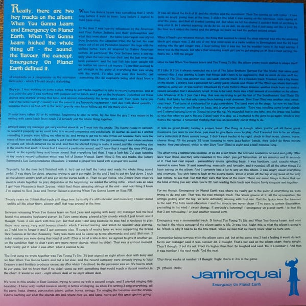 Jamiroquai – Emergency On Planet Earth [2x Vinyl, Special Edition, Clear, 180g, 30th Anniversary]