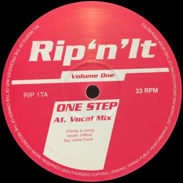 Unknown Artist - Rip 'N' It- Volume One