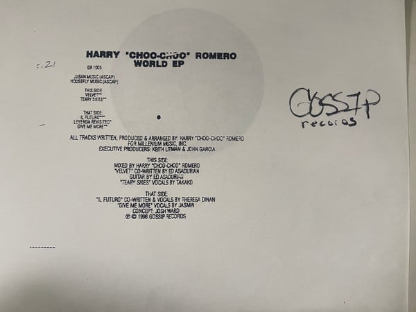 Harry "Choo Choo" Romero - World EP