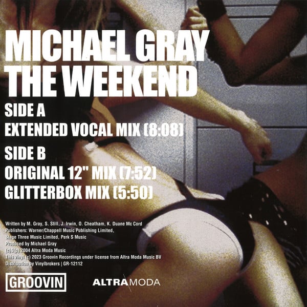 Michael Gray - The Weekend (Blue Vinyl)