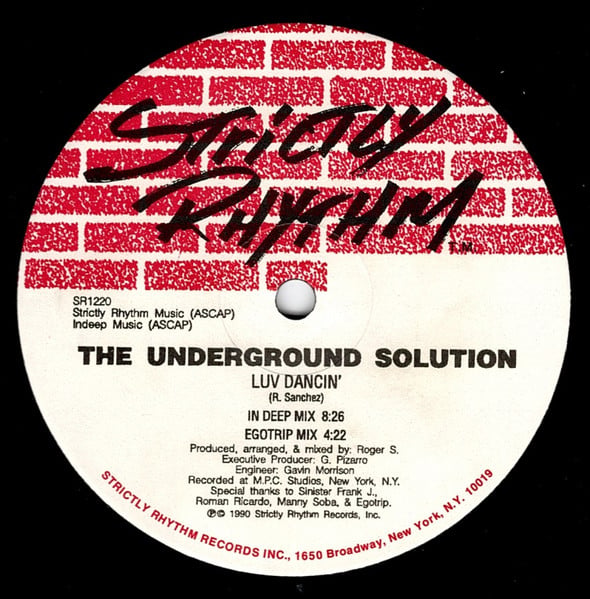 Underground Solution - Luv Dancin'