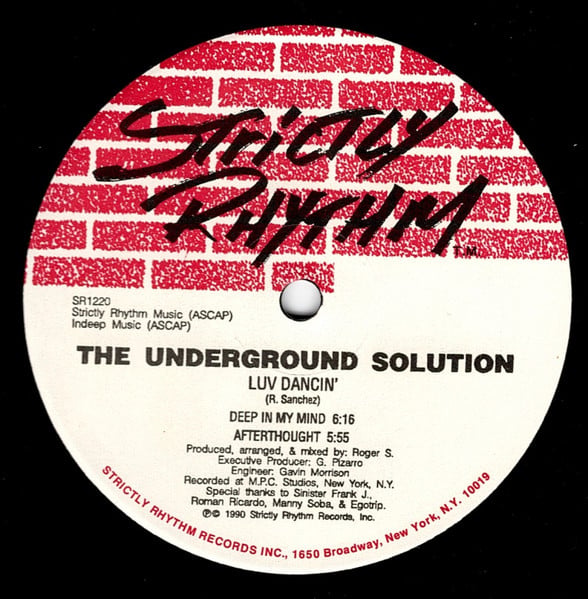 Underground Solution - Luv Dancin'