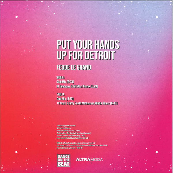 Fedde Le Grand - Put Your Hands Up For Detroit