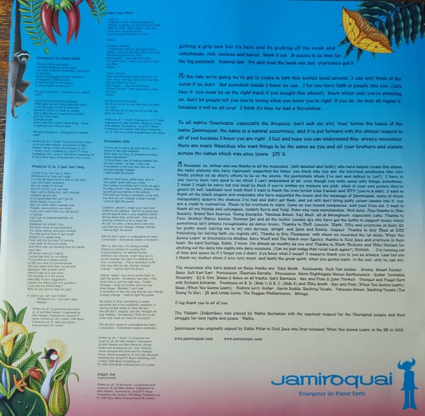 Jamiroquai – Emergency On Planet Earth [2x Vinyl, Special Edition, Clear, 180g, 30th Anniversary]