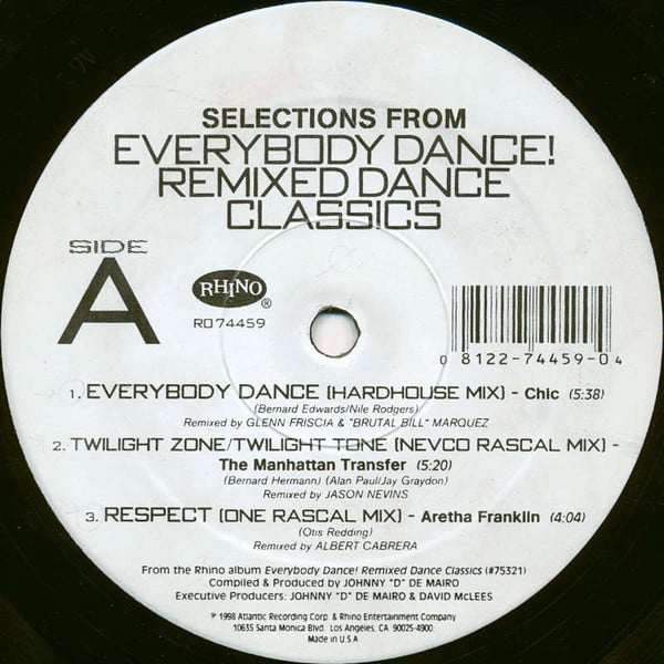 Various - Selections From Everybody Dance! Remixed Dance Classics