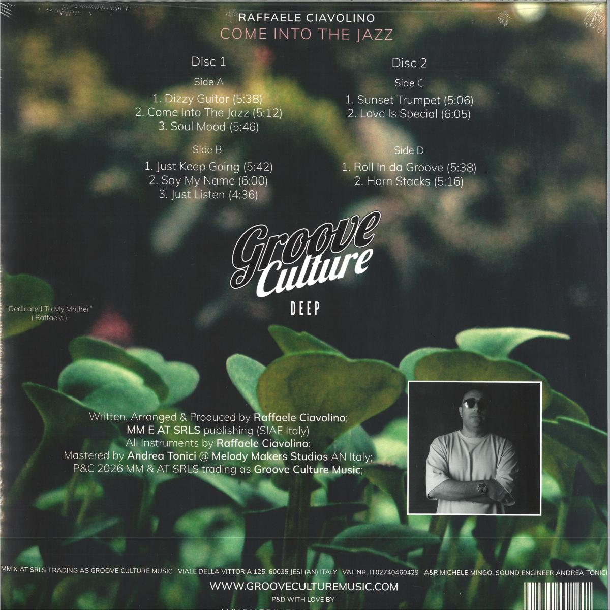 Raffaele Ciavolino - Come Into The Jazz (2LP)