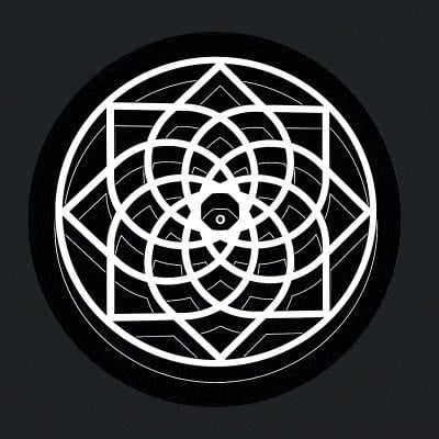 Slipmat "Eye of Joule" - Doble Vista (Par, Negro)