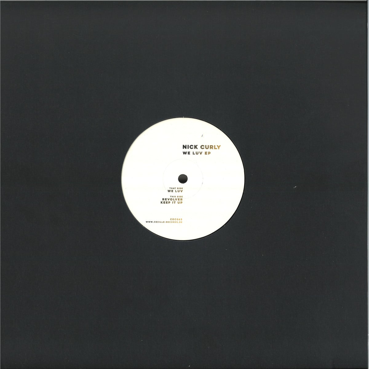 Nick Curly - We Luv EP