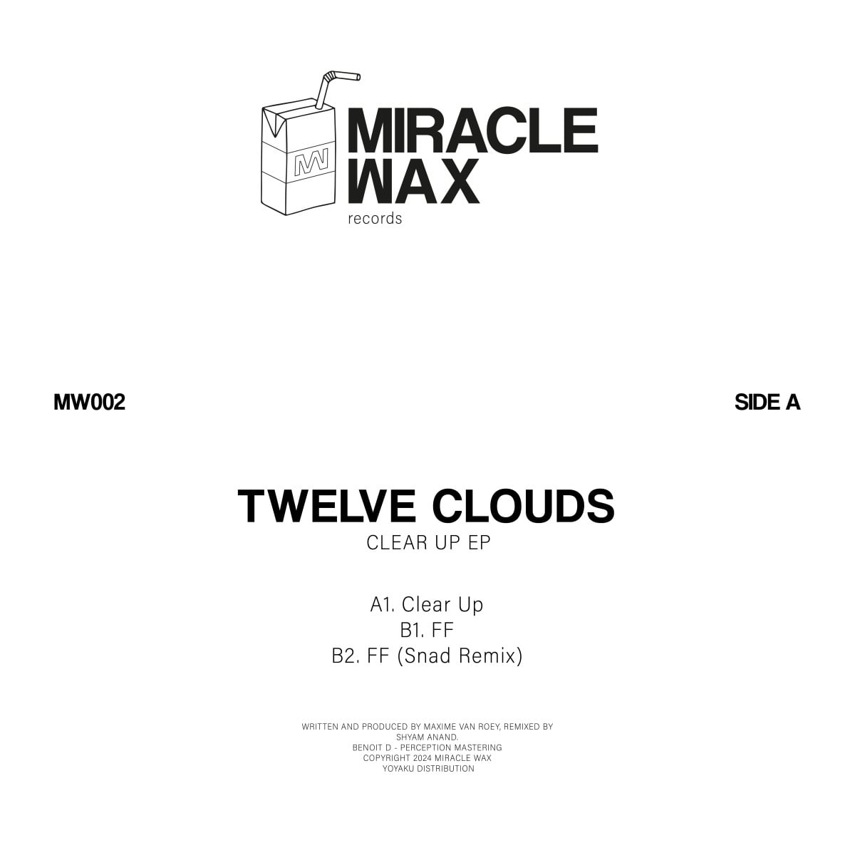Twelve Clouds - Clear Up EP