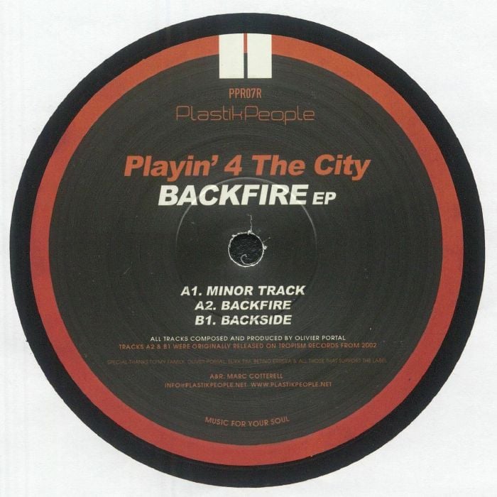 Playin' 4 The City - Backfire EP