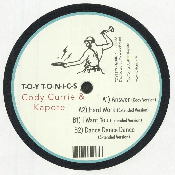 Cody Currie & Kapote - Hard Work EP